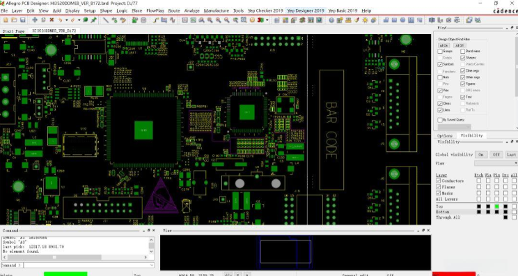 allegro怎么翻转板子